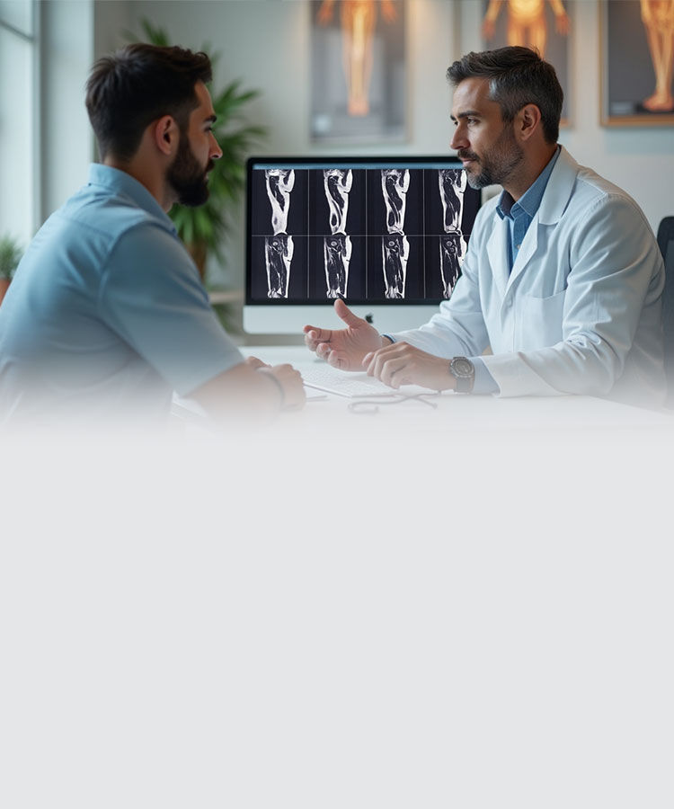 Mais de 45 anos <br>de experiência em <br>ortopedia e <br>traumatologia